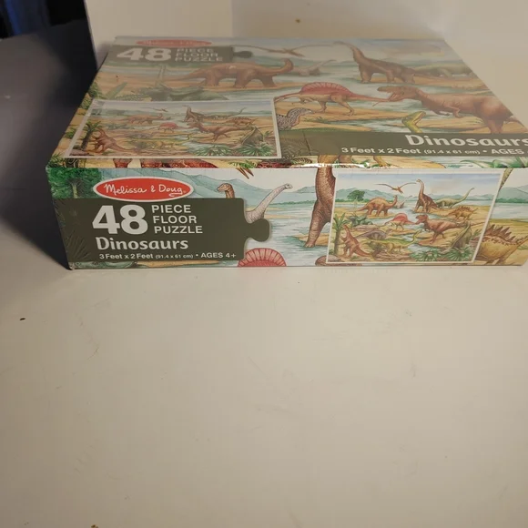 Melissa and Doug Dinosaurs 48 piece Floor Puzzle New - Picture 4 of 6